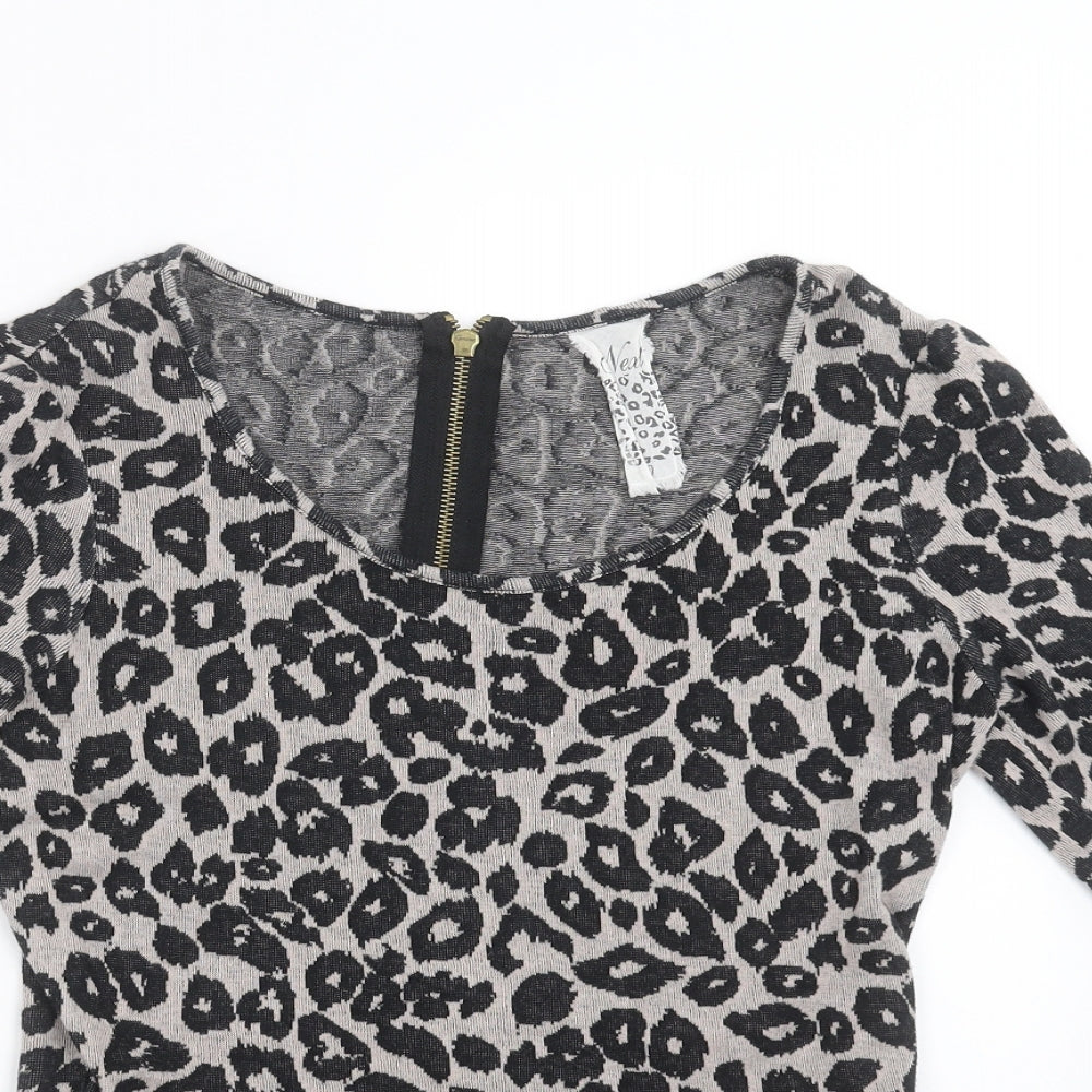 Womens UK Size 10 NEXT Black Pullover Jumper