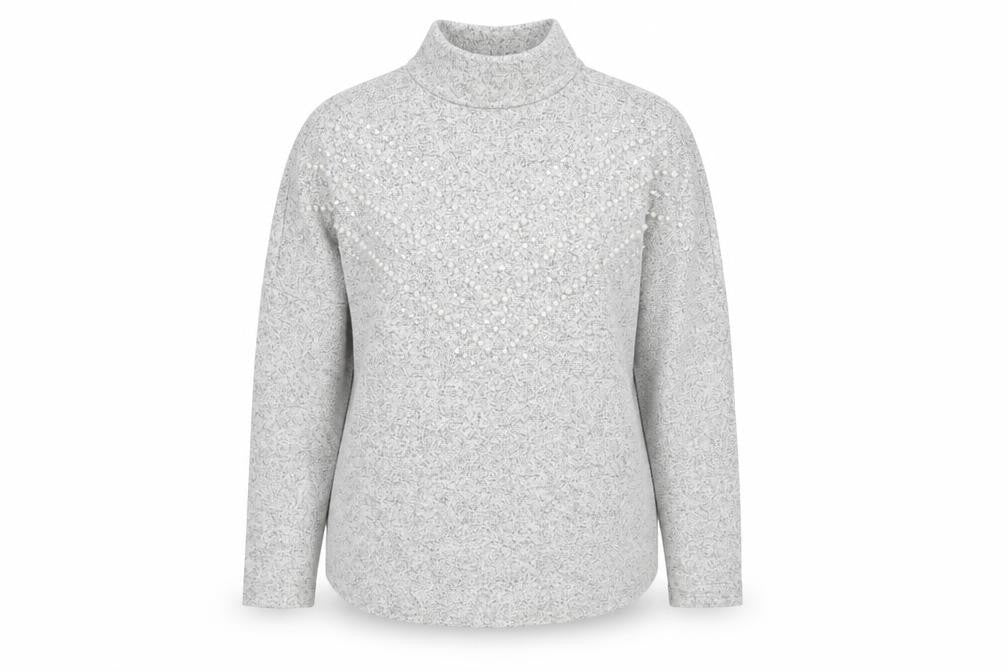 Womens UK Size S Select Grey Pullover Jumper