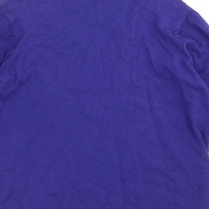 Womens UK Size L BM Blue Pullover Jumper
