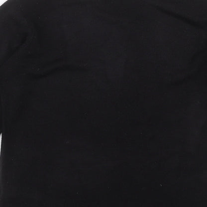 Burton Menswear Mens Black  Knit Pullover Jumper Size S