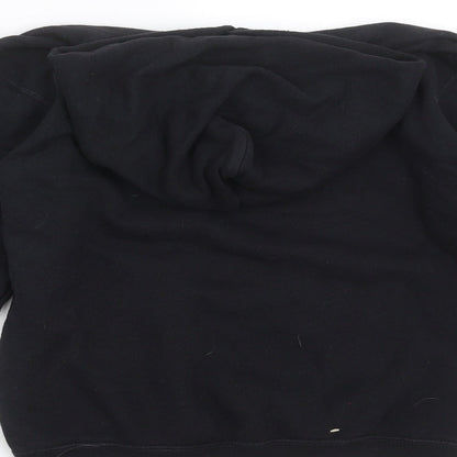 Fruit of the Loom Boys Black   Pullover Hoodie Size 9-10 Years