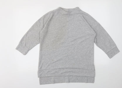 Womens UK Size 12 Peacocks Grey Pullover Jumper
