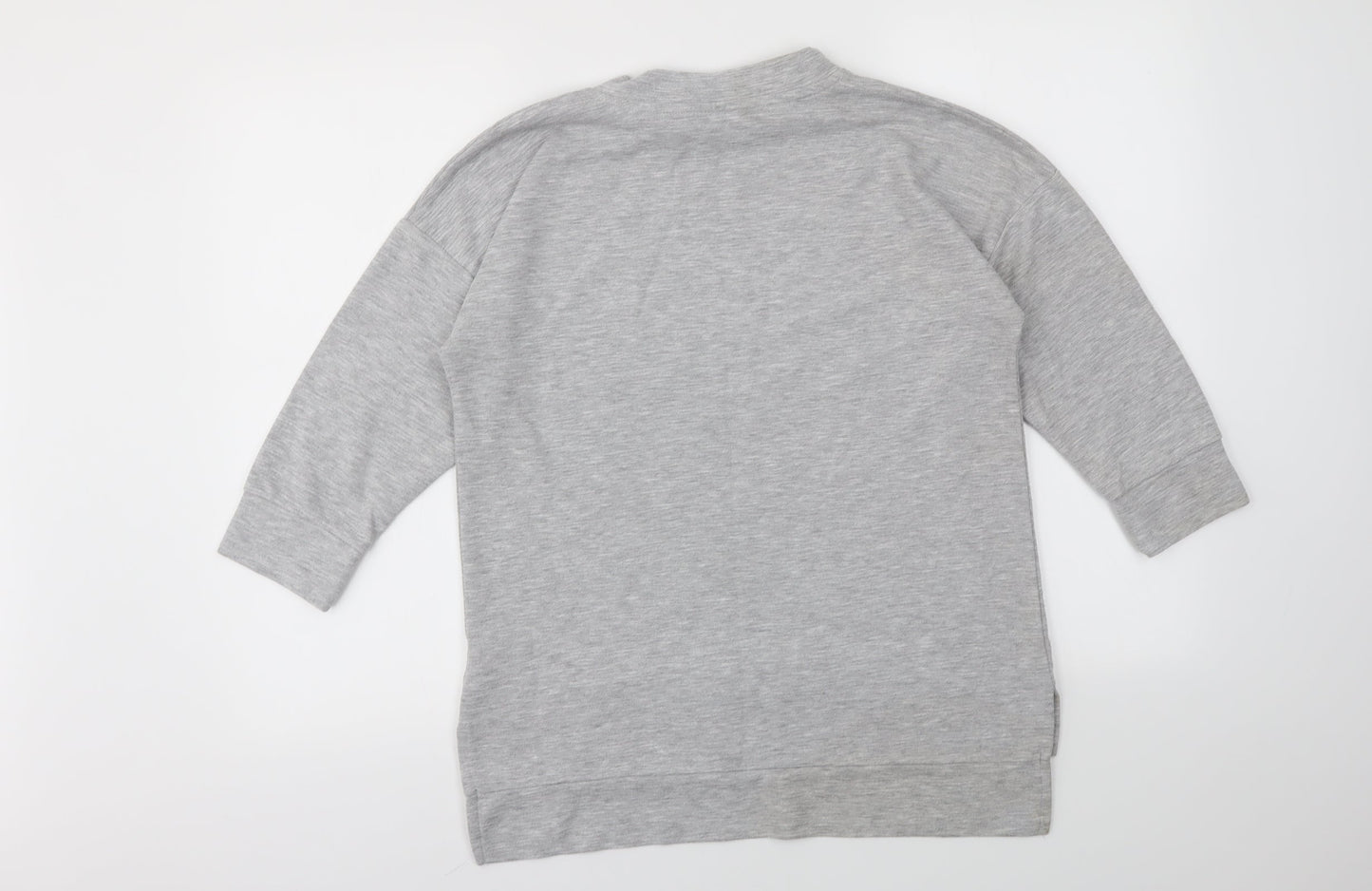 Womens UK Size 12 Peacocks Grey Pullover Jumper
