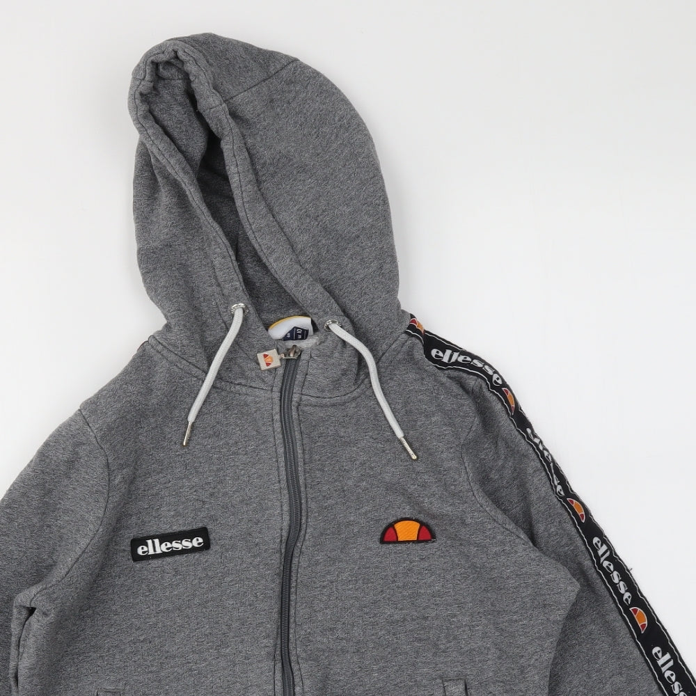 ellesse Womens Grey   Full Zip Jumper Size 10