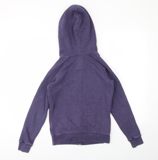 Jack Wills Womens Purple   Full Zip Jumper Size 6