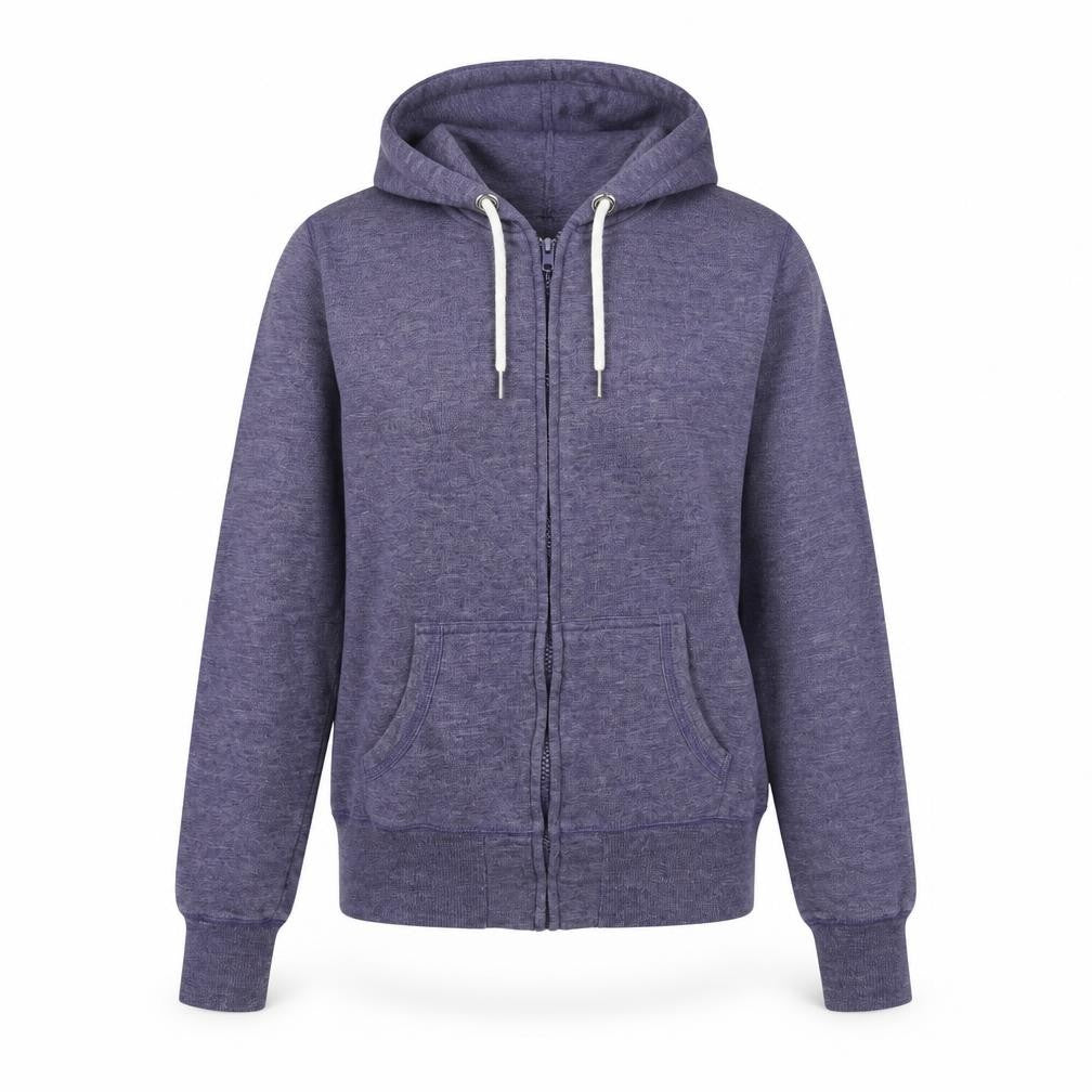 Womens UK Size 8 New Look Blue Full Zip Jumper