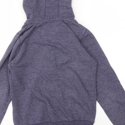Womens UK Size 8 New Look Blue Full Zip Jumper