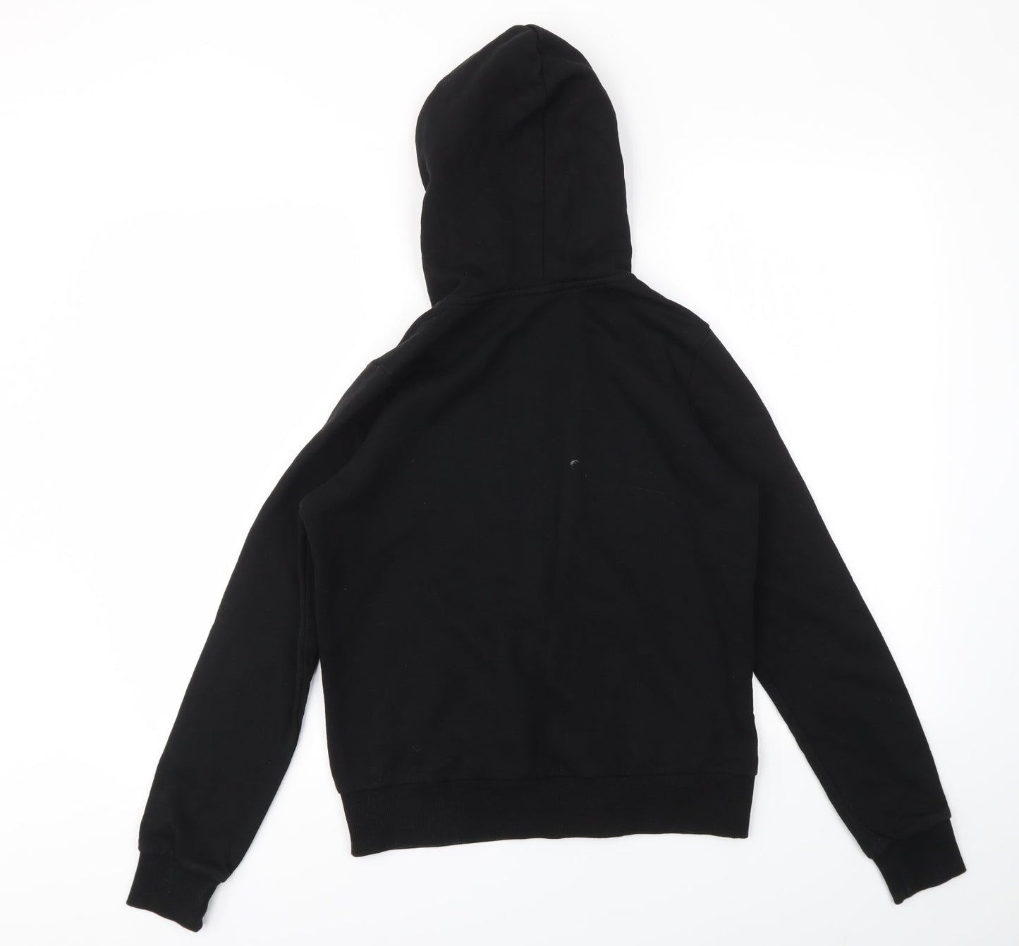 Womens UK Size S H&M Black Full Zip Jumper
