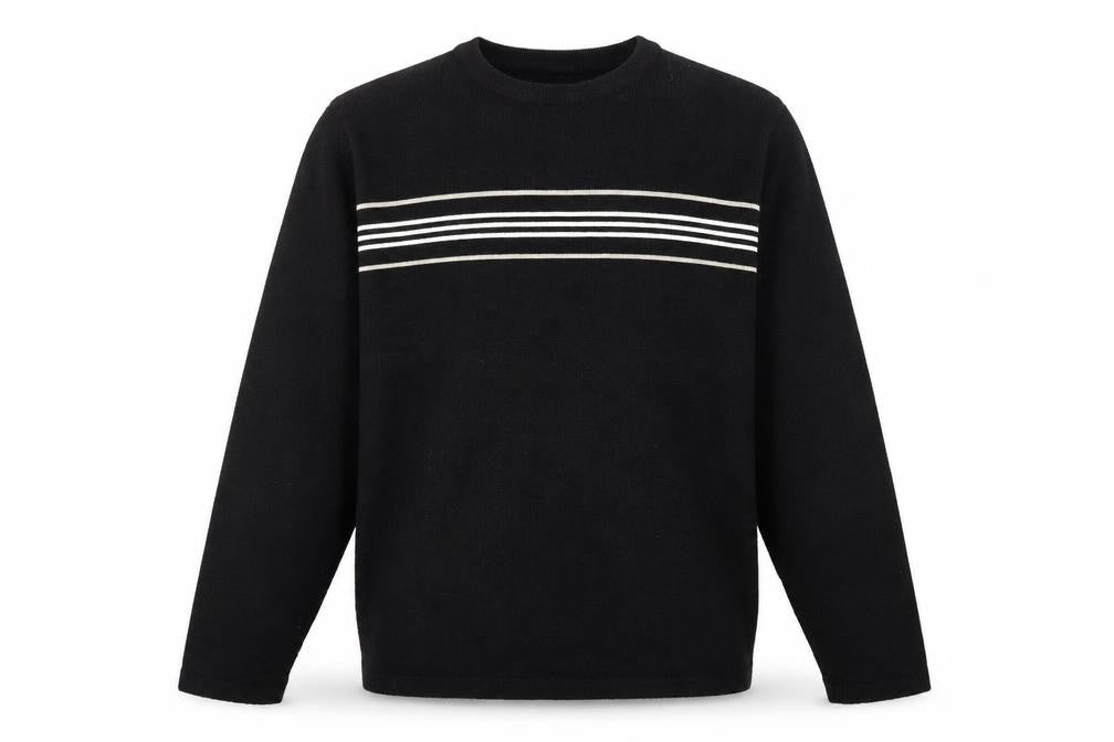 Mens UK Size XL Easy Black Pullover Sweatshirt