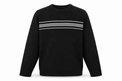 Mens UK Size XL Easy Black Pullover Sweatshirt