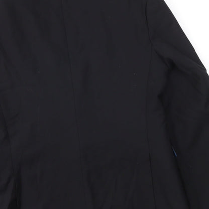 Mens UK Size 38 Burton Regular Black Suit Jacket