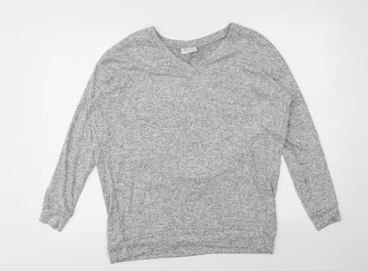 Womens UK Size 10 Matalan Grey Pullover Jumper