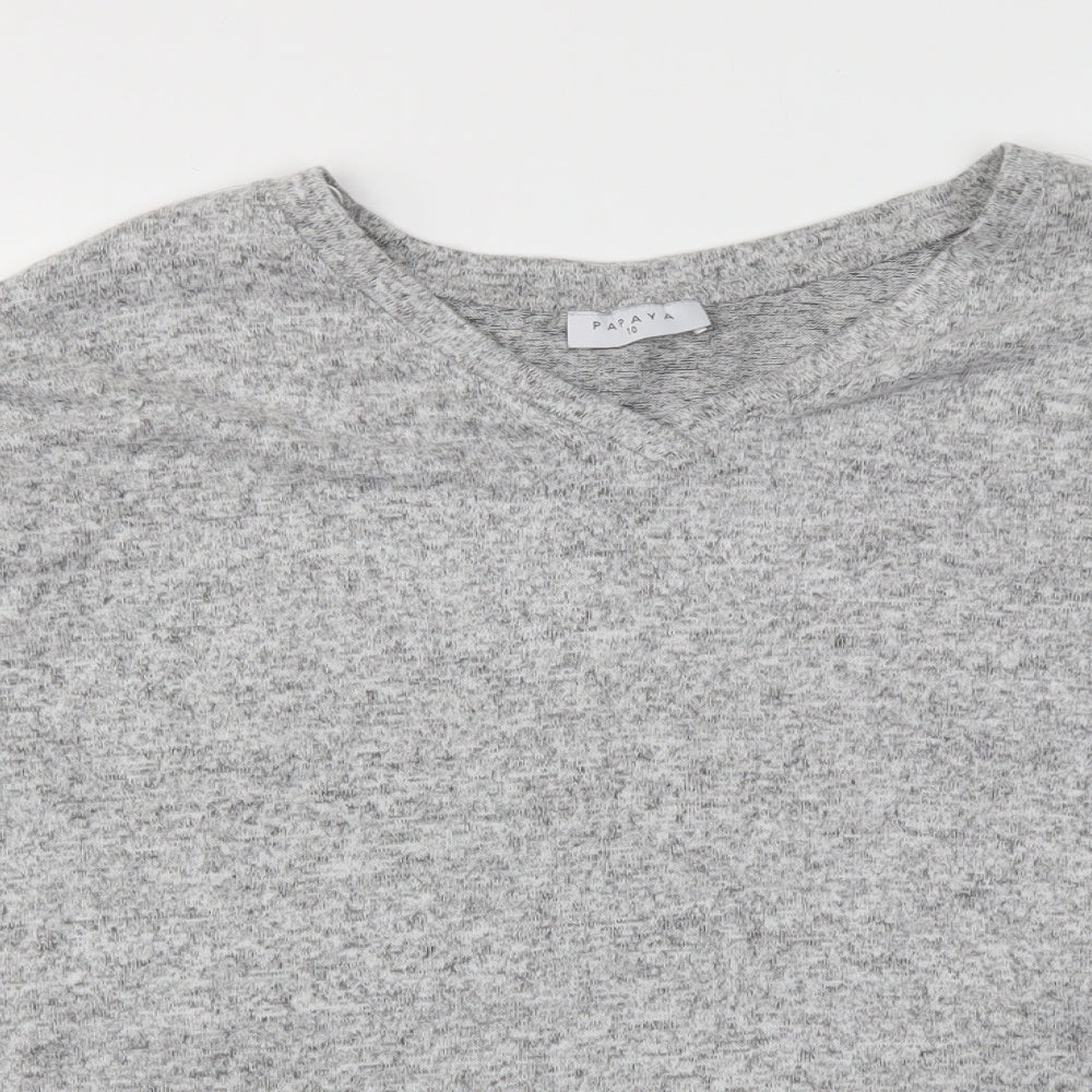 Womens UK Size 10 Matalan Grey Pullover Jumper