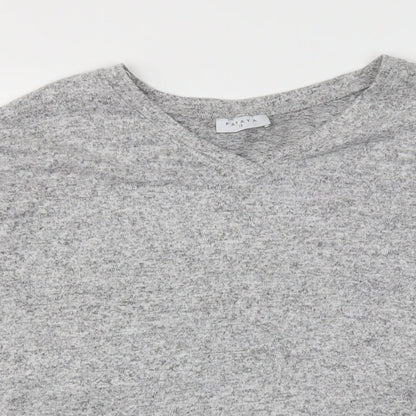 Womens UK Size 10 Matalan Grey Pullover Jumper