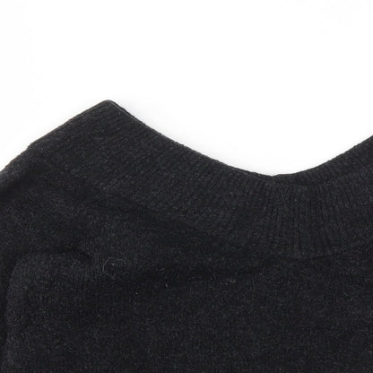 H&M Womens Grey   Pullover Sweatshirt Size S