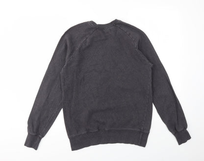 Womens UK Size S Preworn Grey Pullover Jumper