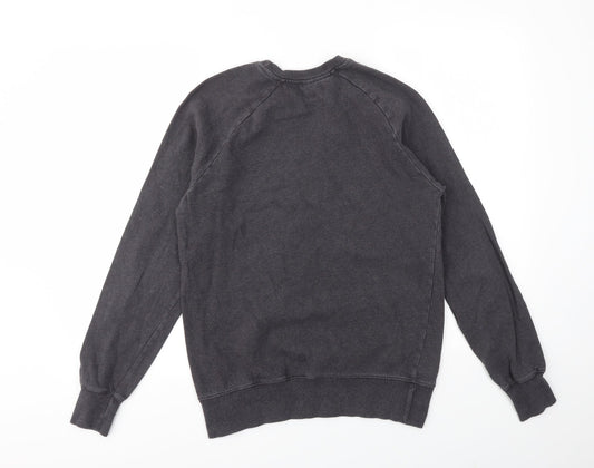 Womens UK Size S Preworn Grey Pullover Jumper