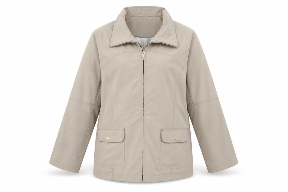 Womens UK Size L BM Beige Jacket