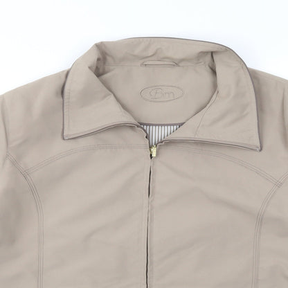 Womens UK Size L BM Beige Jacket