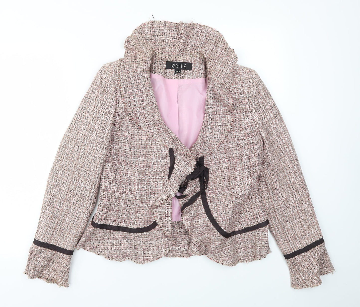 Kasper Womens Orange   Jacket Blazer Size M