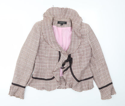 Kasper Womens Orange   Jacket Blazer Size M