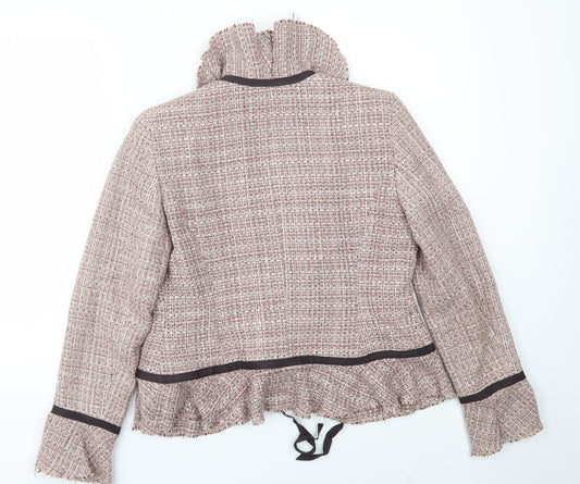 Kasper Womens Orange   Jacket Blazer Size M