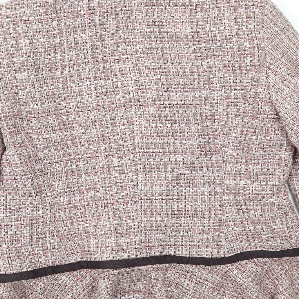 Kasper Womens Orange   Jacket Blazer Size M