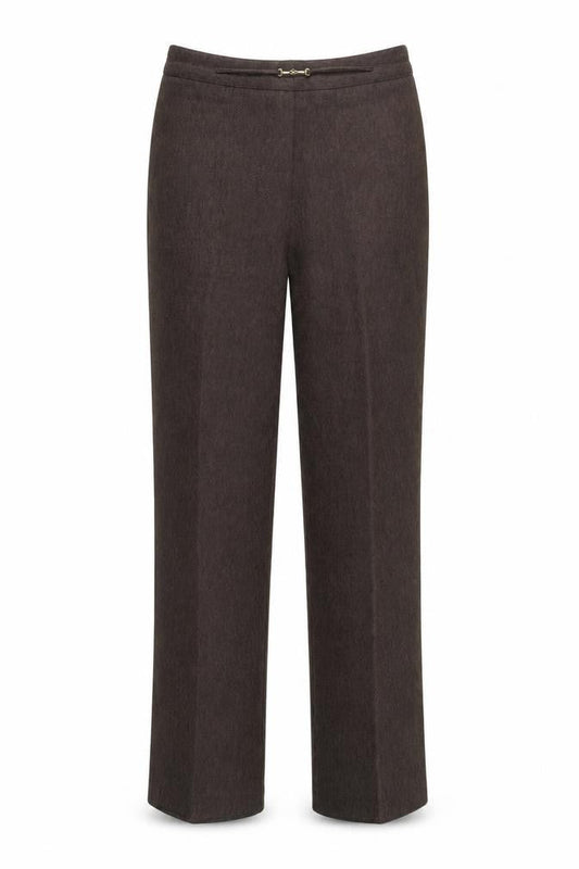Womens UK Size 12 BHS Regular Fit  Brown Trousers
