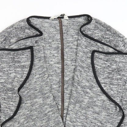 Womens UK Size M Miss Selfridge Grey Cardigan Jumper