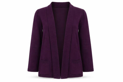 Womens UK Size M ME Purple Cardigan Jumper