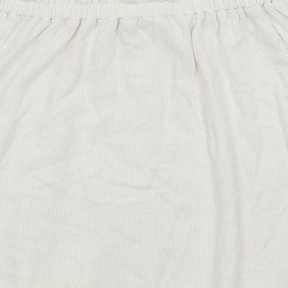 Primark Girls White   Basic T-Shirt Size 11-12 Years