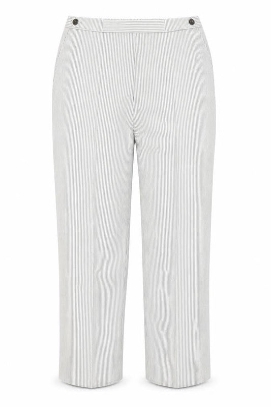 Womens UK Size 16 BM Regular Fit  White Trousers
