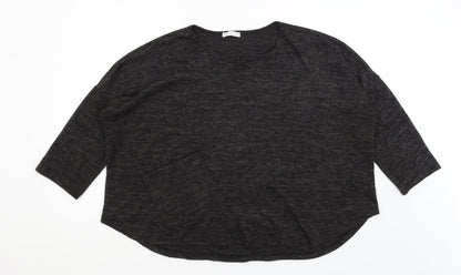 Womens UK Size XL Preworn Grey Pullover Jumper