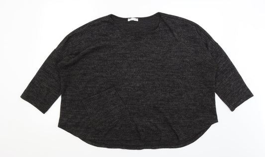 Womens UK Size XL Preworn Grey Pullover Jumper