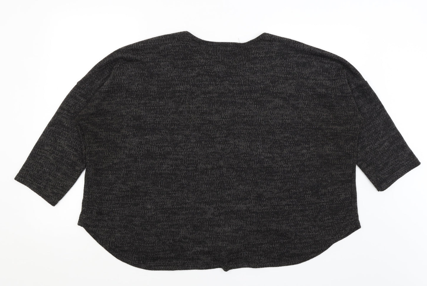 Womens UK Size XL Preworn Grey Pullover Jumper