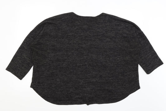 Womens UK Size XL Preworn Grey Pullover Jumper