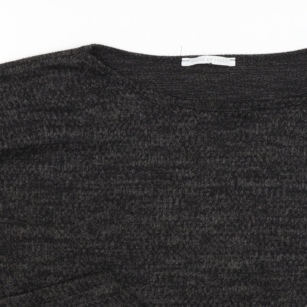 Womens UK Size XL Preworn Grey Pullover Jumper