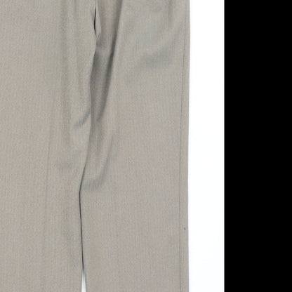 Womens UK Size 10 M&S Regular Fit  Grey Trousers