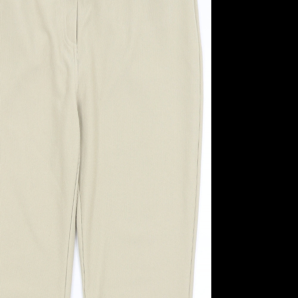 Womens UK Size 22 Classics Regular Fit  Beige Trousers