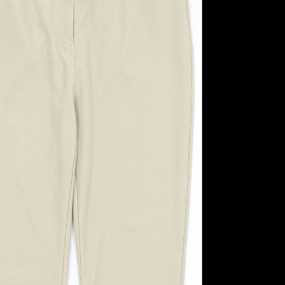 Womens UK Size 22 Classics Regular Fit  Beige Trousers