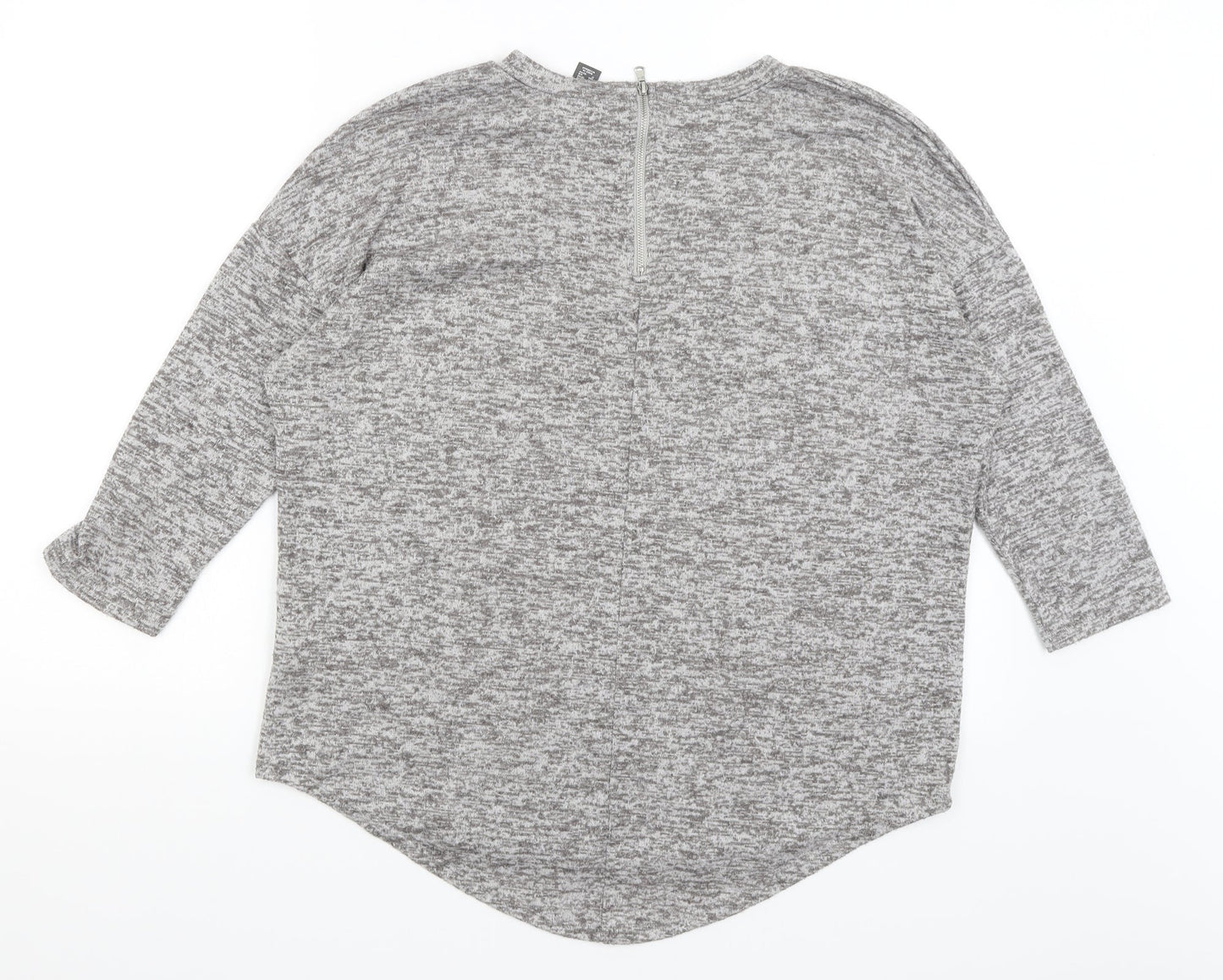 Primark Womens Grey   Basic T-Shirt Size S