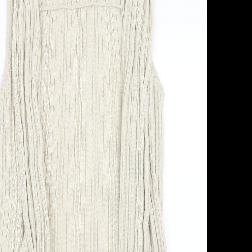Womens UK Size 8 River Island Ivory Vest Jumper