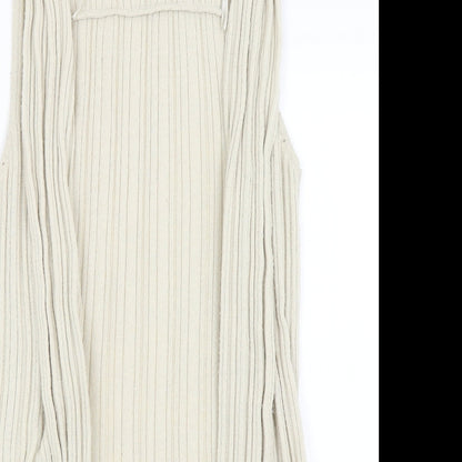 Womens UK Size 8 River Island Ivory Vest Jumper