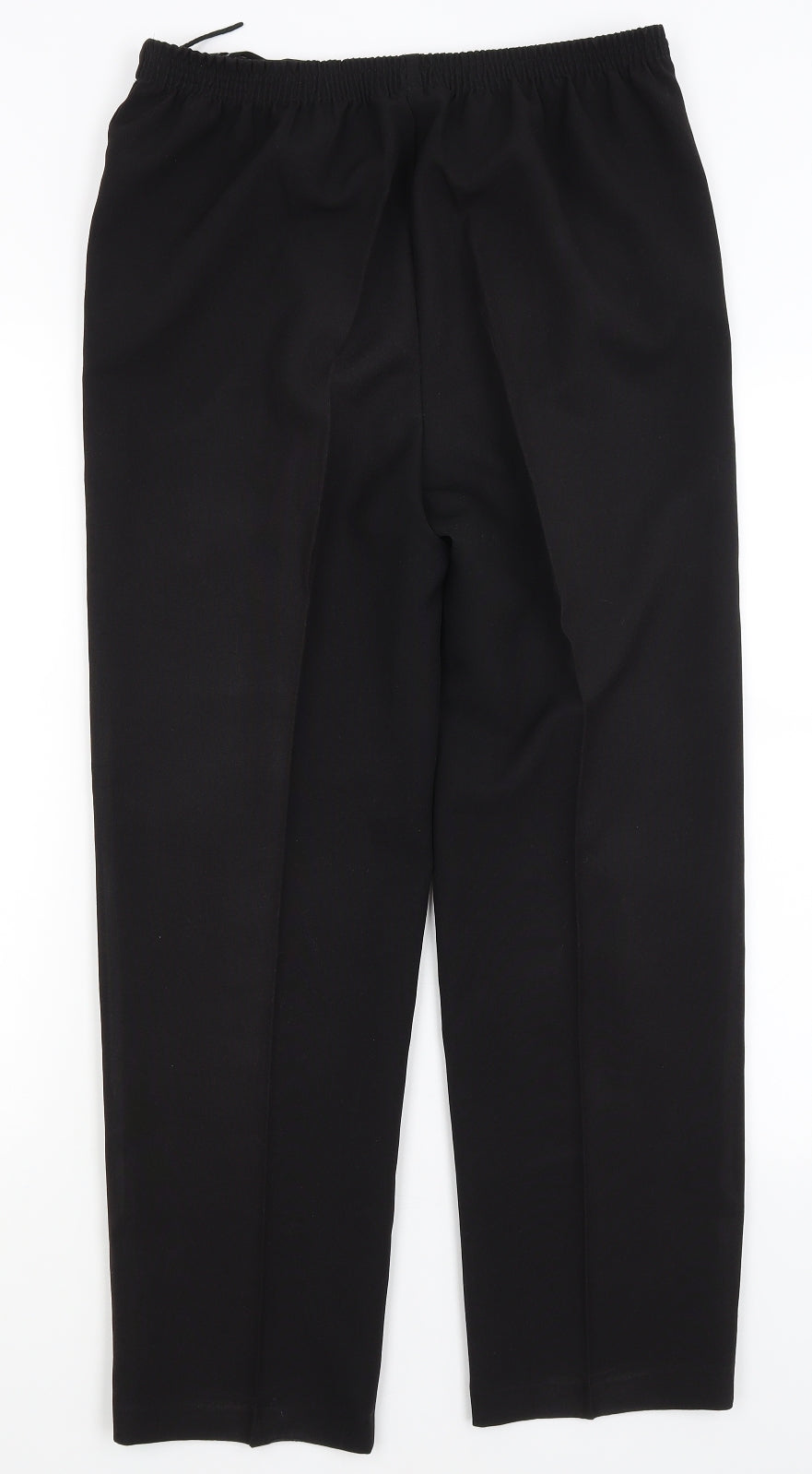 Womens UK Size 12 BM Regular Fit  Black Trousers