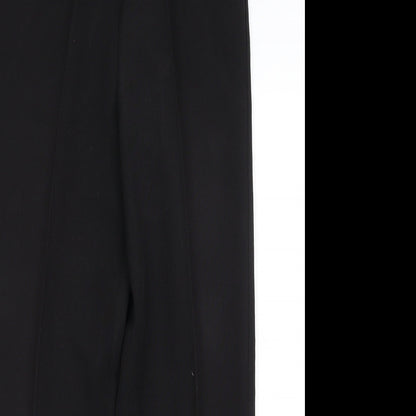 Womens UK Size 12 BM Regular Fit  Black Trousers