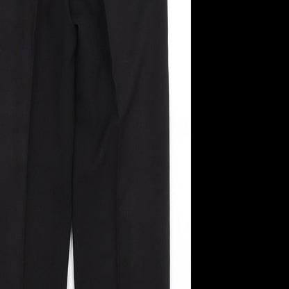 Womens UK Size 12 BM Regular Fit  Black Trousers