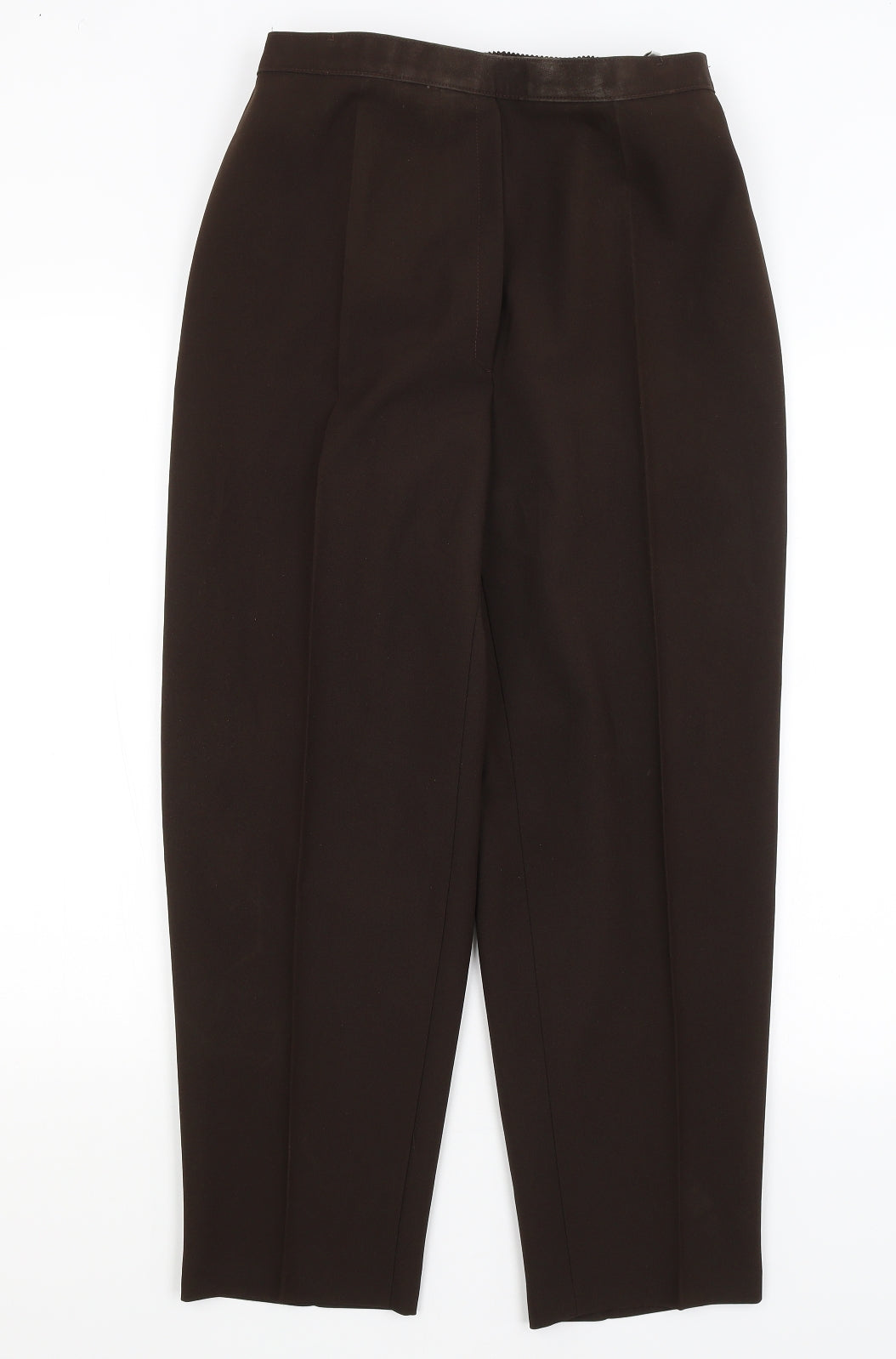 Womens UK Size 18 C&A Regular Fit  Brown Trousers
