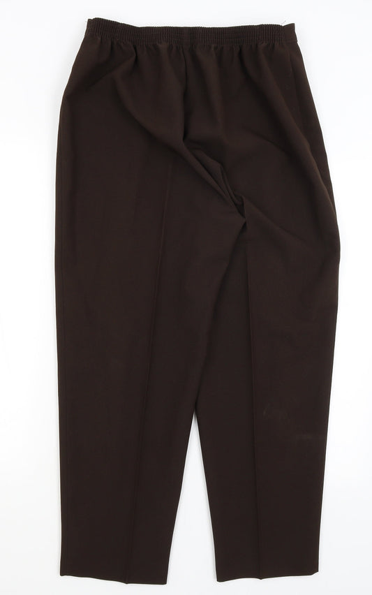 C&A Womens Brown   Trousers  Size 18 L26 in