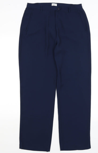 Womens UK Size 16 Together Regular Fit  Blue Trousers