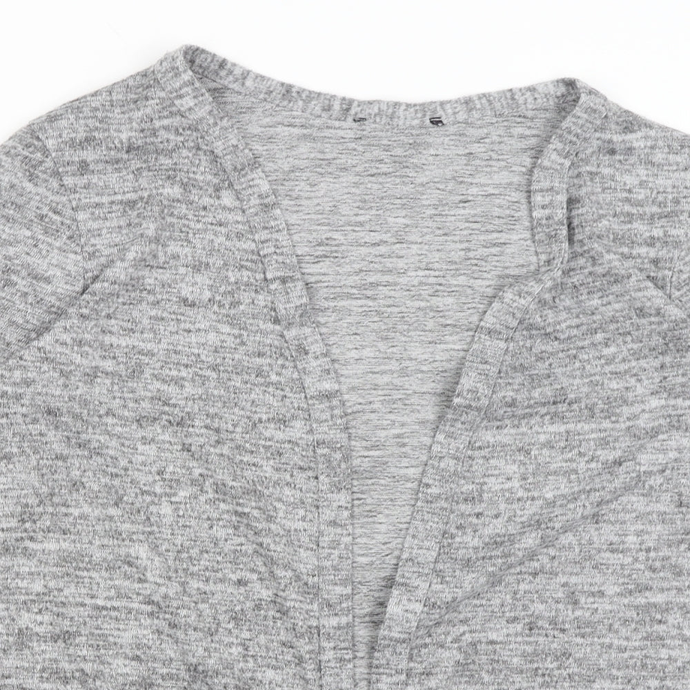 Womens UK Size 16 New Look Grey Cardigan Jumper
